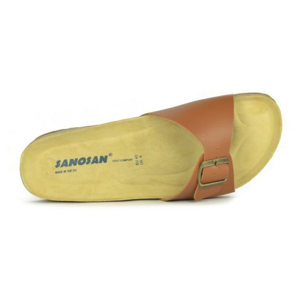 Sanosan Mens Malaga Sano Sandals / Brown